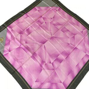 Cartier - Pink Dark Gray Multi Scarf